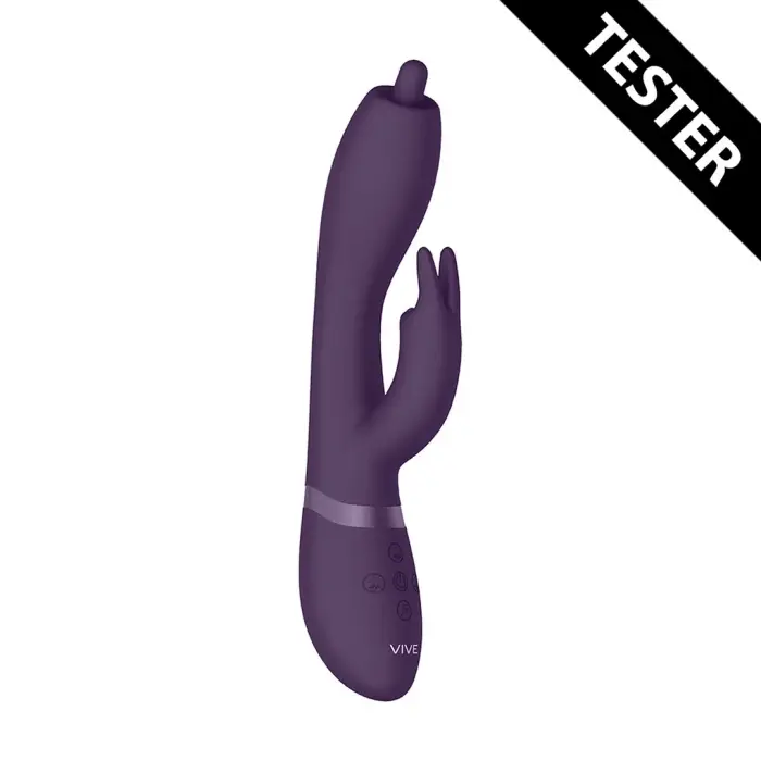 Nilo Точечно-вращающийся кролик-вибратор для точки G – 18 см (7″) – фиолетовый