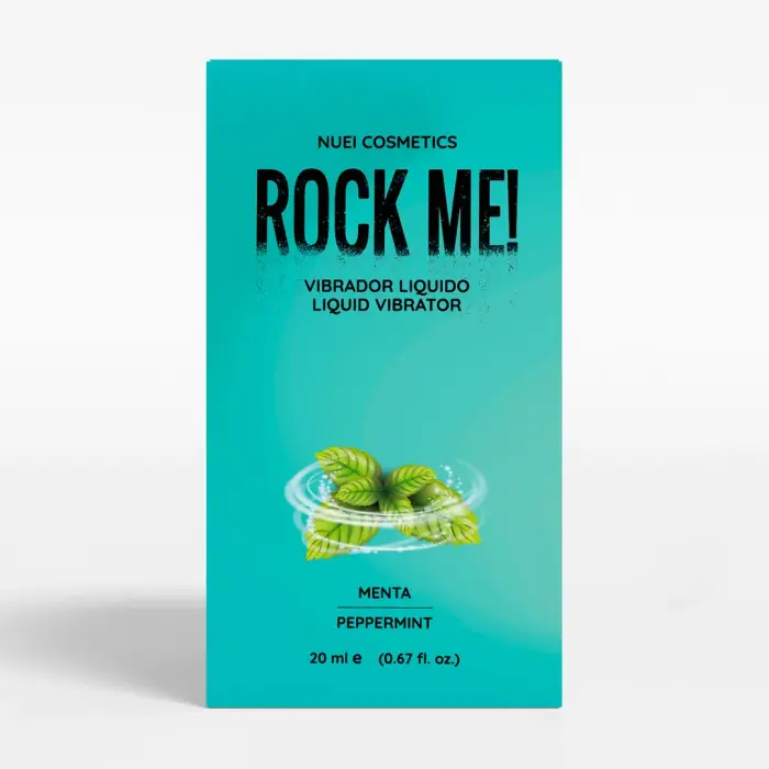NUEI ROCK ME! жидкий вибратор – мятный – 20 мл