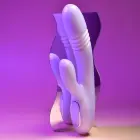 Playboy Pleasure Bumping Bunny truša vibrators – 22.8 cm (9″) – rozā — Foto 2