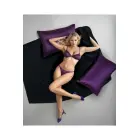 WhipSmart Love Throw водонепроницаемый плед из микровельвета – чёрный – 137x182 см — Фото 3