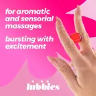 CRUSHIOUS Lubbies ēdamas masāžas eļļas bumbiņas – zemeņu un šokolādes – 3 gab. Foto 6