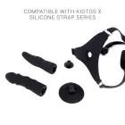 Kiotos X dildo ar piesūcekni – 15.5 cm (6.1″) – Caurspīdīgs — Foto 7