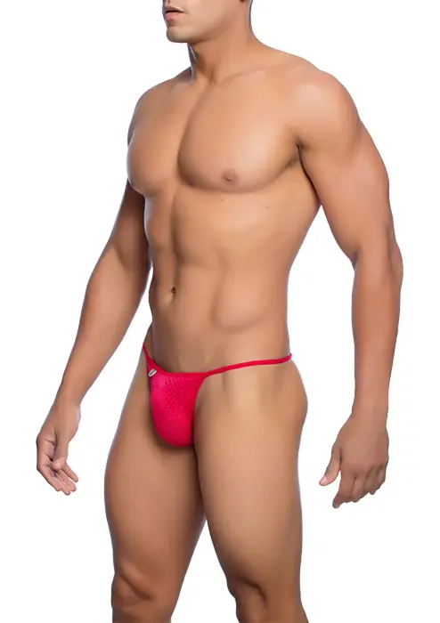 MOB Microfiber V-String – Red – L/XL