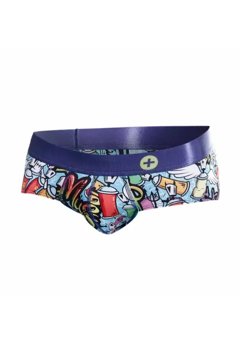 MaleBasics Hipster briefs – multicolored – L