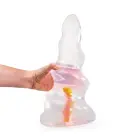 Dinoo Primal - Roar dildo – 38.5 cm (15.2″) – Läbipaistev — Foto 3