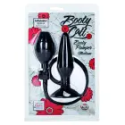Booty Call Inflating Anal Plug – M – Black — Photo 2