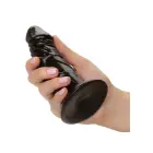 Back End Chubby реалистичный дилдо – 18 cm (7″) – Черный — Фото 6