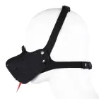 Neoprene Puppy Dog Mouth Mask – Black — Photo 4
