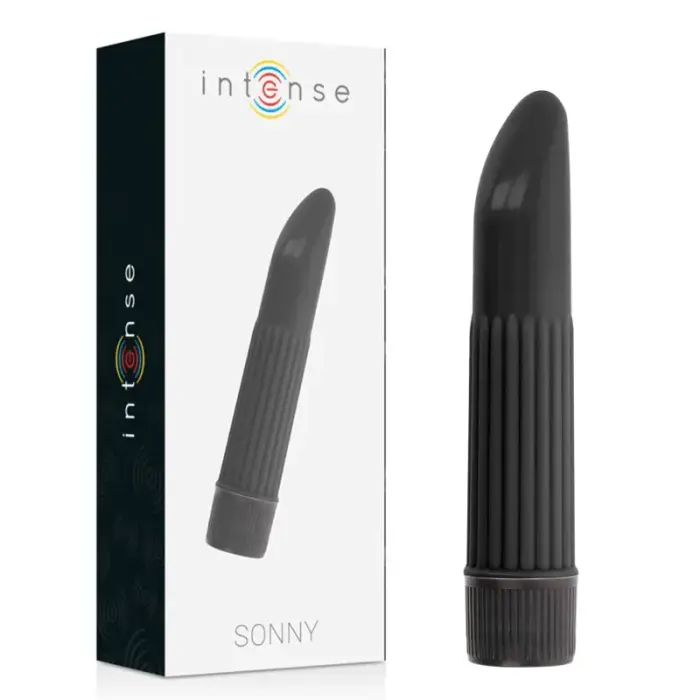 Многозональный вибромассажер INTENSE SONNY – 13.5 см (5.3″) – черный