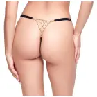Cottelli LINGERIE stringid reguleeritavate rihmade ja kristalldekoriga – mustad – S-L — Foto 4