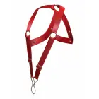 DNGEON Crossback Harness – Red – One size — Photo 8