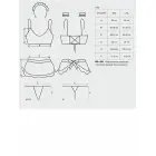 Maid Costume with Lacing and Bow – White – S/M — Photo 3