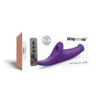Daudzorgasma vibrators ar kustību – 26.5 cm – violets — Foto 8