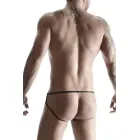 Men's Jockstrap with Wet Look, Open Back and Decorative Element – XL — Photo 2