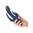 Triple Orgasm Triple Stimulation Vibrator – Blue — Photo 8