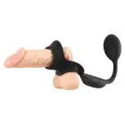 REBEL Cock Ring with RC Butt Plug – Black — Photo 11