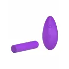 Her - Rechargeable Bullet Vibrator with Remote Control – 7 cm (3″) – Pink — Photo 6