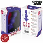ONINDER Cute vibrējošs anālais spraudnis – 13.5 cm – Violets — Foto 7