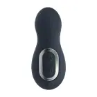 Vibrējošs un kustīgs silikona prostatas masieris – 20 cm – Melns — Foto 5