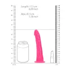 Slim reālistisks dildo ar piesūcekni – tumsā spīdošs – 15.5 cm (6″) — Foto 5
