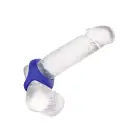 Admiral Cock Ball Dual Ring – Blue — Photo 7
