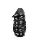 All Black гладкий дилдо – 20 cm (8″) — Фото 6