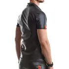 RMEmilio001 wetlook polo krekls – melns – 4XL — Foto 5