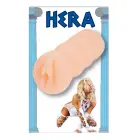 HERA Makšties masturbatorius – 12 cm – kūno spalva — Nuotrauka 4