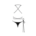 Cordellis Open Bodysuit – One Size — Photo 6