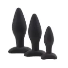 3 dalių analinių kištukų rinkinys – Silikonas Photo