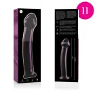 Ibiza Nebula Series Model 11 stikla dildo – 16 cm (6.3″) – rozā — Foto 7