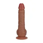 Realistic Vibrating Dildo with Suction Cup – 23 cm (9″) – Skin — Photo 5