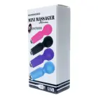Uzlādējams mini vibrators – violets — Foto 8