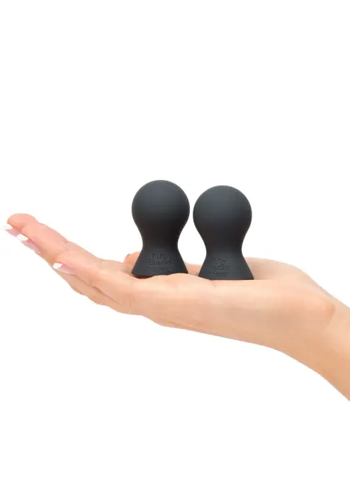 Sensation krūšu galu piesūcekņi – melni Foto 6