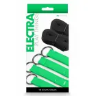 NS Novelties Electra Bed Restraint Straps – PU and neoprene under-bed system – green – adjustable set — Photo 1