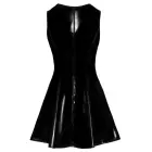 Black Level vinila kleita ar mežģīnēm – melna – XL — Foto 7