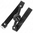 KINK Ball Gag Model 2 Soft TPE 4cm – Adjustable Black Strap 65x2.5cm — Photo 2