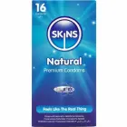 Skins Natural eriti õhukesed vanillilõhnalised kondoomid – 16 tk — Foto 1