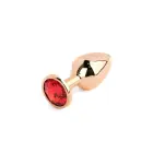 Jewellery Red Gold 3-Piece Anal Plug Set – 8.7 cm – Multicolored — Photo 4