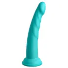 Dillio Platinum Slim Seven Teal дилдо – 19.7 cm (7.8″) – синий — Фото 3