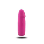 Reguleeritav roosa strap-on vöö realistliku dildoga — Foto 6