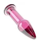 Stikla Romance Dildo – 12.7 cm (5″) – Melns Foto 3