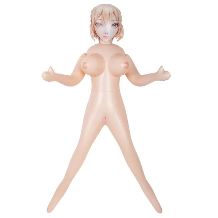 Girls Crush 3SFA Inflatable Life-Size Doll, 154cm, Blond Hair, PVC