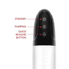 FUSION X Automatic Penis Pump – 21 cm – Black — Photo 4