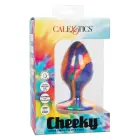 Cheeky Swirl Anal Plug – 4.4 cm (1.75″) – Multicolored — Photo 3