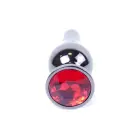 Plug-Jewellery Dark Silver anaaltapp – 9.5 cm (3.7″) – Punane — Foto 1