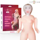 Intense Dolls Ingrid Inflatable Full-Length Doll – 1.45 m – 3 Holes — Photo 1