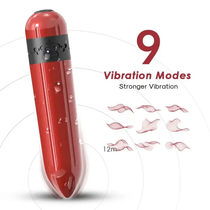 Rocket Vibrator – 7.3 cm (2.9″) – Red Photo