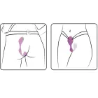 Mr.HOOK+LRS Dual Vibrator with Remote Control – Pink — Photo 6