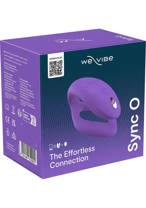 We-Vibe Sync O C-formas vibrators – violets Foto 5